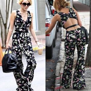 Reformation Floral Pants, size Medium